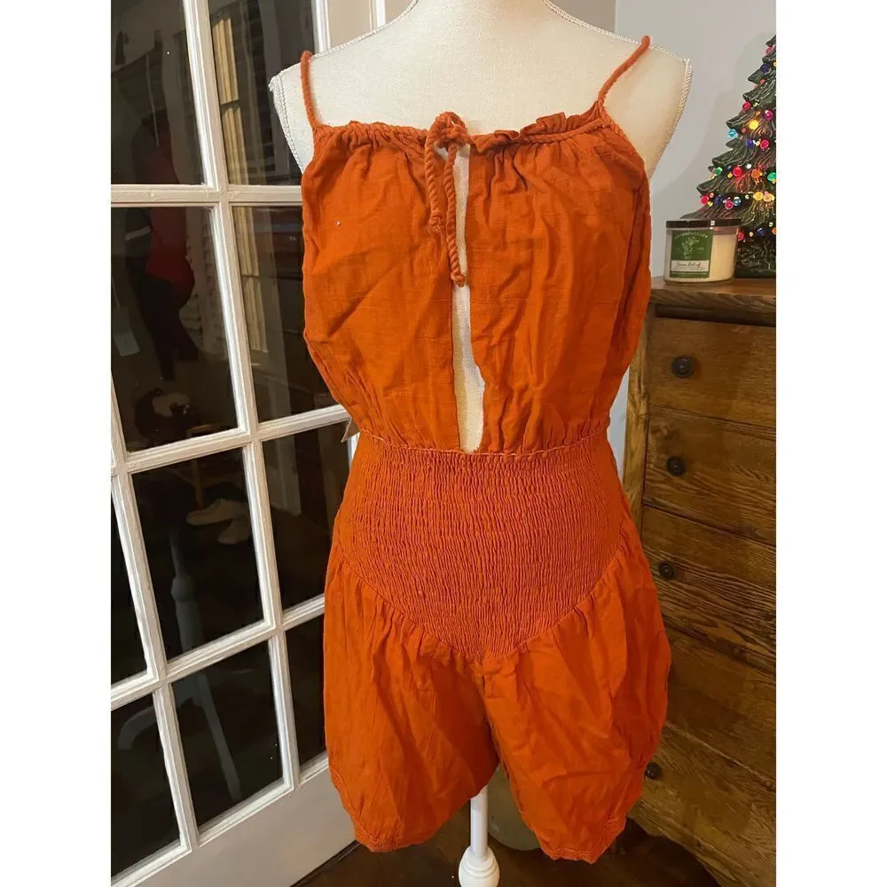 Free People Jen's Pirate Booty Love Street Romper size xl